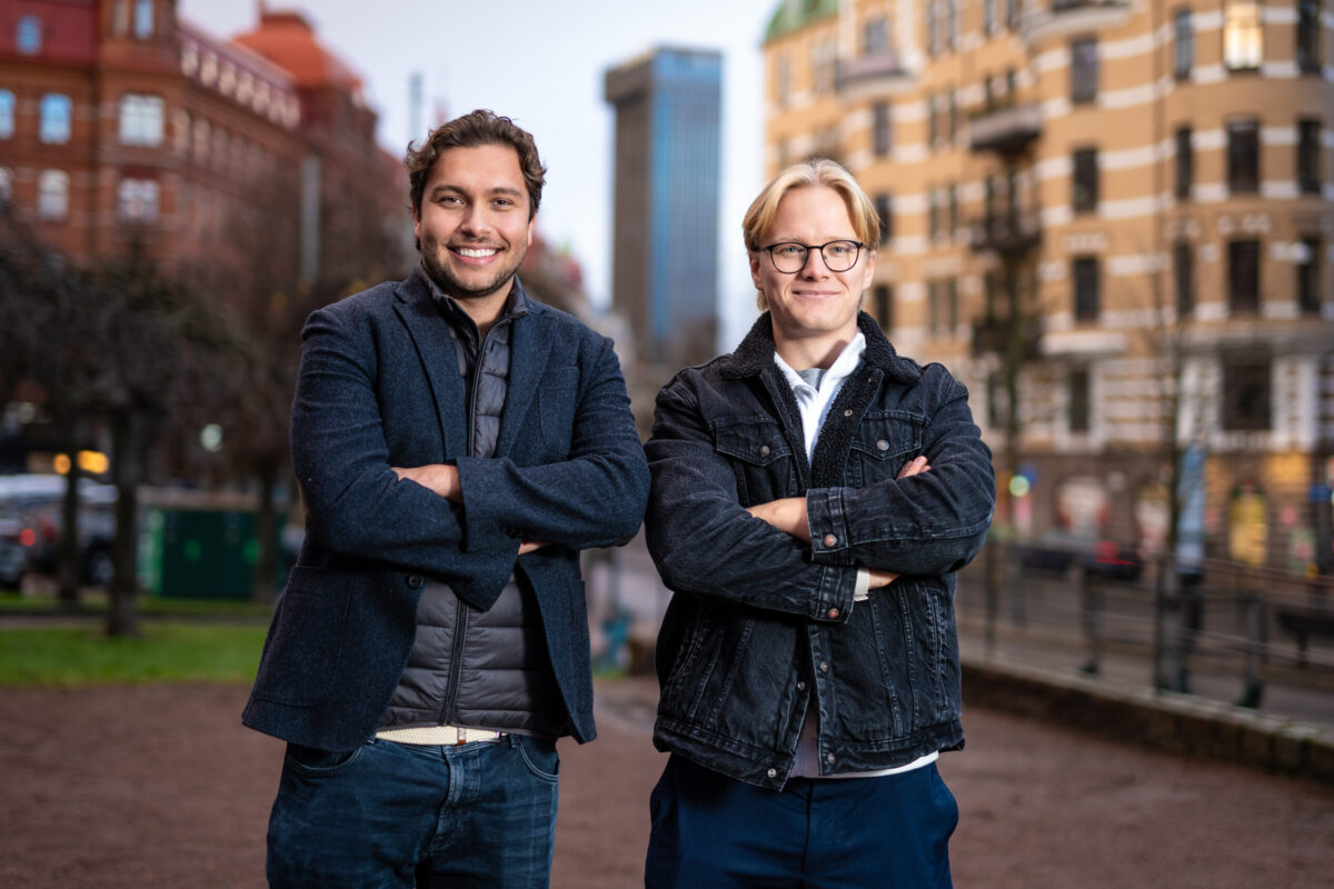 Arvid Skarp och Elias Karlsson, grundare av Canguro Media